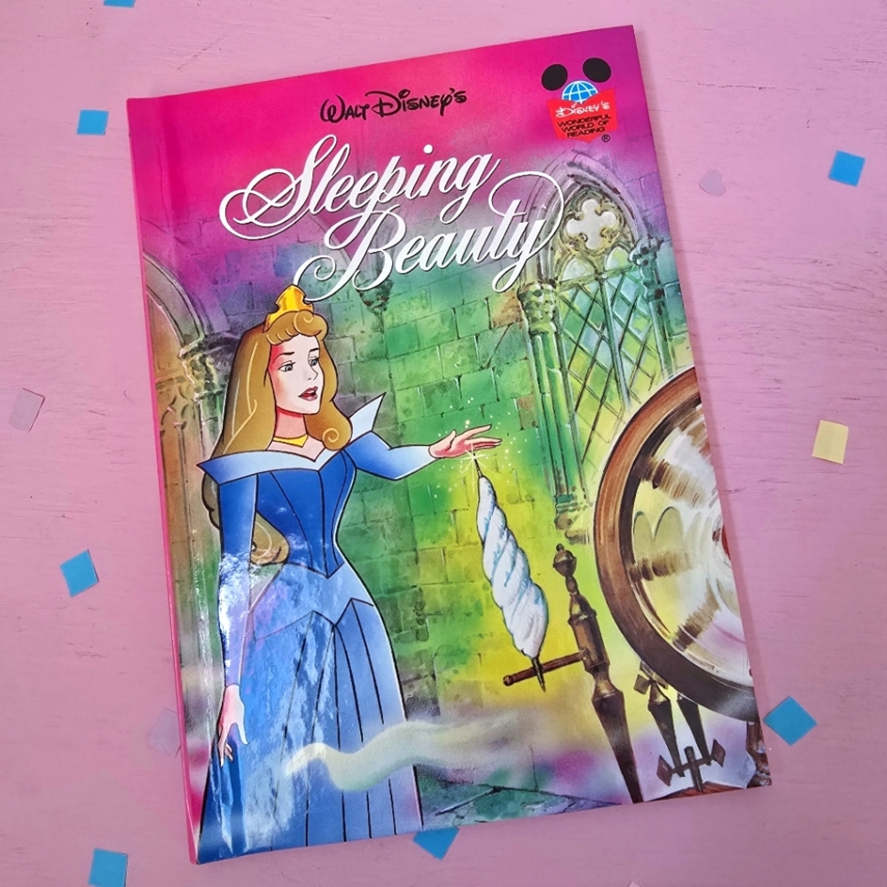 1995 Vintage Disney Sleeping Beauty Childrens Book